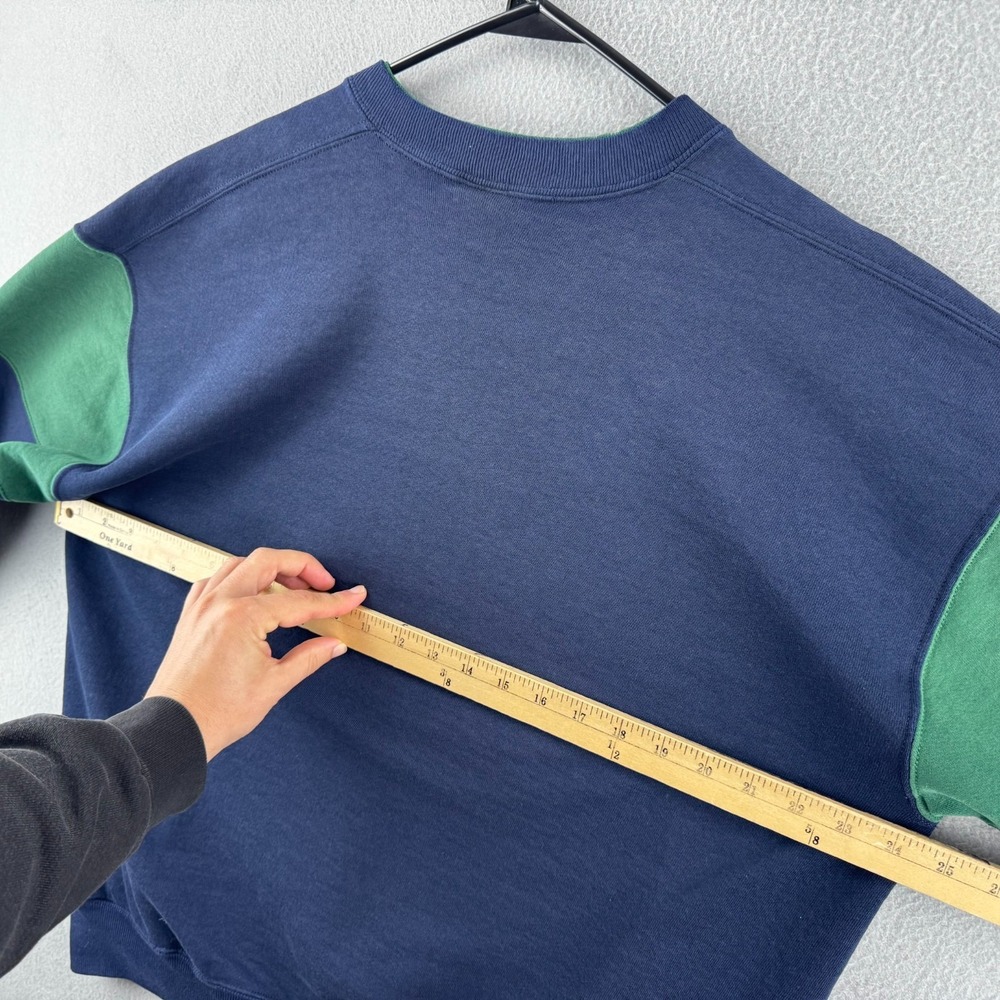 Vintage Russell Athletic Sweatshirt Mens XL Color Block Crewneck 90s USA Made - Picture 15 of 16
